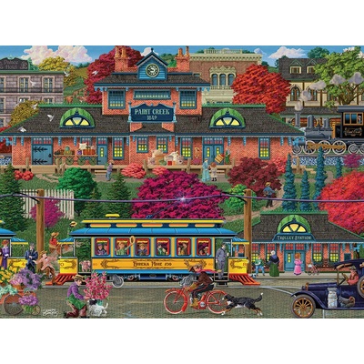 Cobble Hill - Puzzle Trolley Station 275 XXL - 275 piese