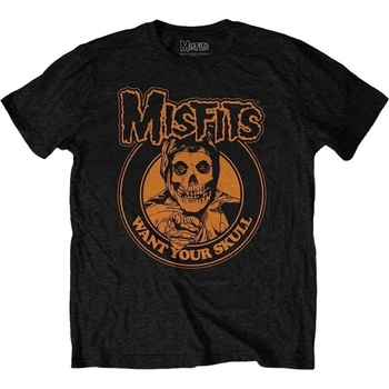 Misfits Want Your Skull Black L Риза (MISTS14MB03)