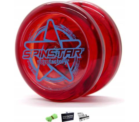 Yoyofactory Spinstar Red one size
