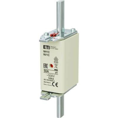 Nožová poistka ETI - NH1C/gG/50A/500V