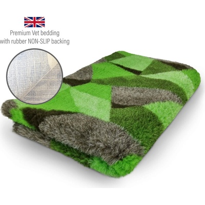 DRYBED Premium Vet Bed Mozaika zelený