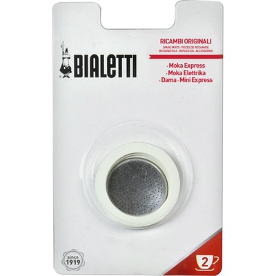 Bialetti Комплект резервни уплътнения и филтри за кафеваркa Bialetti 2 чаши (0800032/NP)