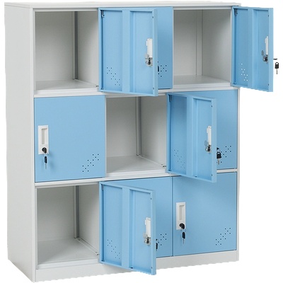 Carmen МЕТАЛЕН ШКАФ cr 1298 k СИН/БЯЛ (3580077)