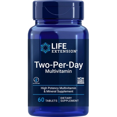 Life Extension Two-Per-Day Tablets 60 kapslí