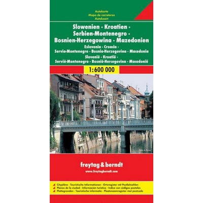 Slovinsko · Chorvátsko · Srbsko · Čierna hora AK 7001
