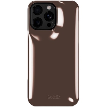 Holdit Гръб Holdit Puffy за iPhone 16 Pro Max - Chocolate