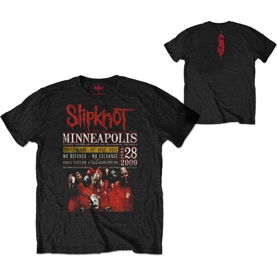Slipknot tričko Minneapolis '09 čierne