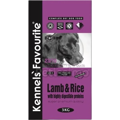 Kennels' Favourite Lamb & Rice 4 kg