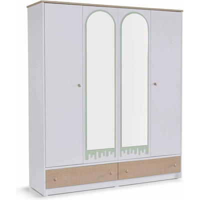 Четирикрилен гардероб Jolly