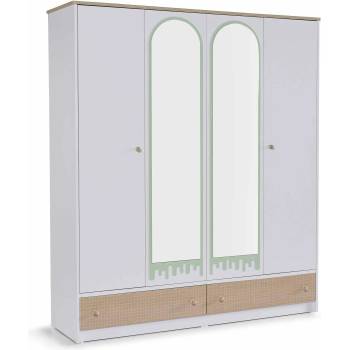 Четирикрилен гардероб Jolly