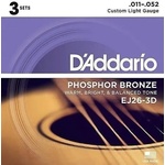 D'Addario EJ26-3D Струни за акустична китара (EJ26-3D)