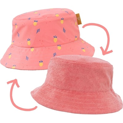 Fresk: Двулицева шапка с периферия и 50+ UV защита - Summer fruit (FR-SW2560-55-62)