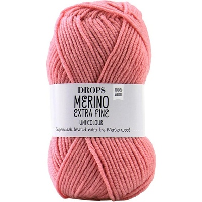 Drops Merino Extra Fine 25 růžová