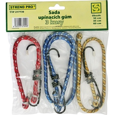 Slovakia Trend Strend Pro 217739 - Popruh 3 ks, (30, 45, 60 cm)