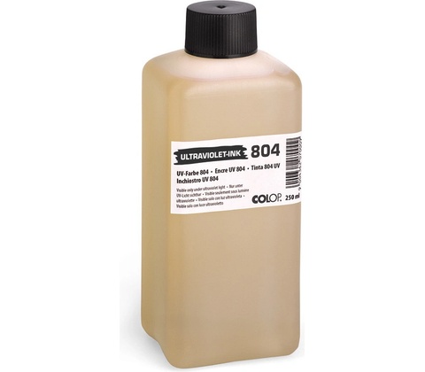 Colop Razítková barva UV 804 viditelná pod ultrafialovým světlem 250 ml