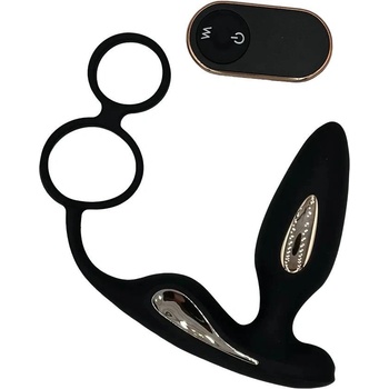 Sexy Elephant® Вибрираща анална тапа с примка с пръстен за ерекция и дистанционно управление