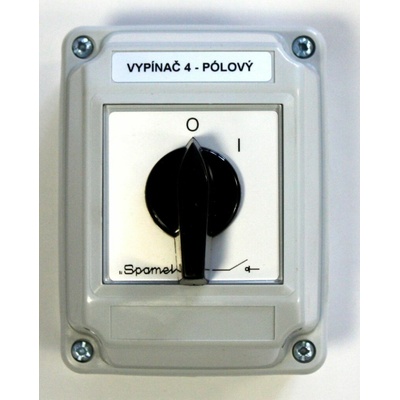 SPAMEL Spínač LK 25R/2.8210 25A 0-1 4p OB2 IP65 S220208