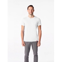 CityZen Davos pánske tričko slim fit biele