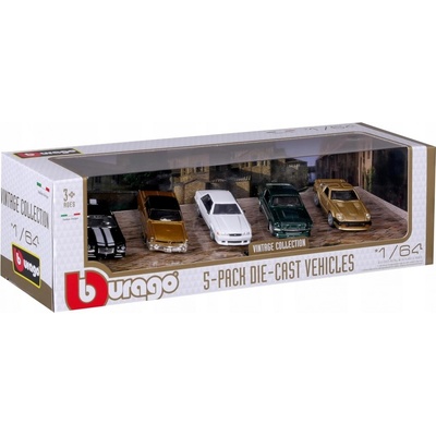 Bburago BBU BBurago 5pack VintageColl 59150VA 16686 1:64