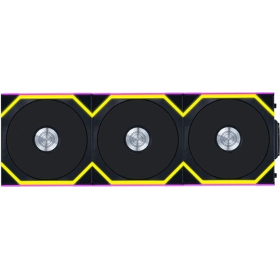 Lian Li UNI FAN SL Wireless 120 Black 3ks včetně ovladače 12SL1W3B – Zboží Živě