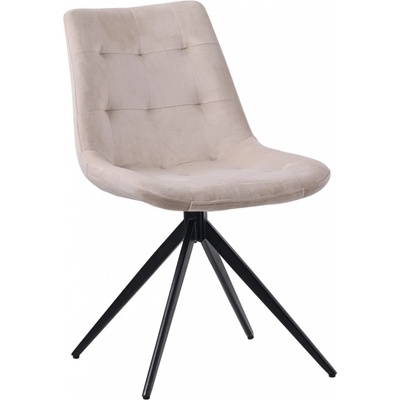 Design Shop Merna samet Krémová