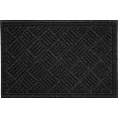 FLOMA Parquet Černá 60 x 90 x 1,1 cm