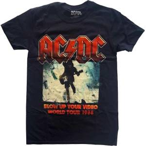 AC/DC Blow Up Your Video / World Tour 1988 Black L Риза (ACDCTS42MB03)