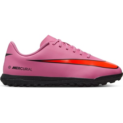 Nike Юношески футболни стоножки Nike Mercurial Vapor 16 Club Juniors Astro Turf Football Boots - Pink/Black