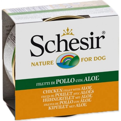 Schesir Dog Adult kuře aloe 150 g