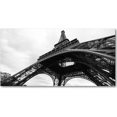 Foto-obraz fotografie na skle Eiffelova veža Paríž 100x50 cm