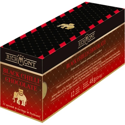 RICHMONT Black Chilli Chocolate 12 vrecúšok