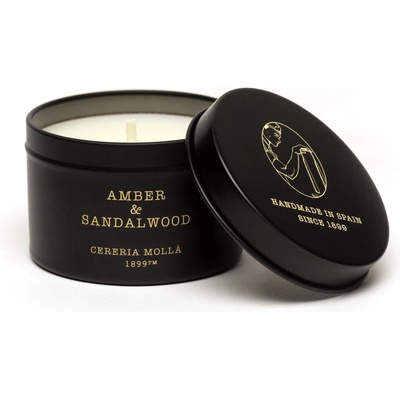 Cereria Molla Premium Amber & Sandalwood 90 g