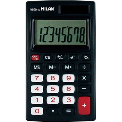 MILAN Kalkulačka 8-místní 150208 černá