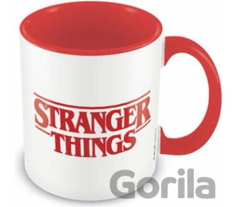 Hrnek keramický Stranger Things logo
