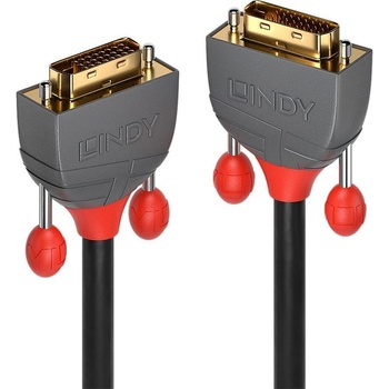 Lindy Lindy DVI-D Dual-Link кабел, Anthra Line, черен/сив, 7, 5м (36225)