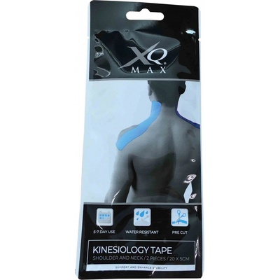 XQmAX Kinesiology Tejpovací páska Ramena krk záda 20 x 5 cm sada 2 ks