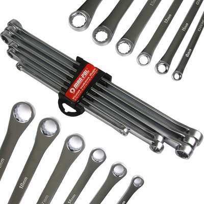 Mar-Pol klíče očkové dlouhé 6ks 8-21mm M58176