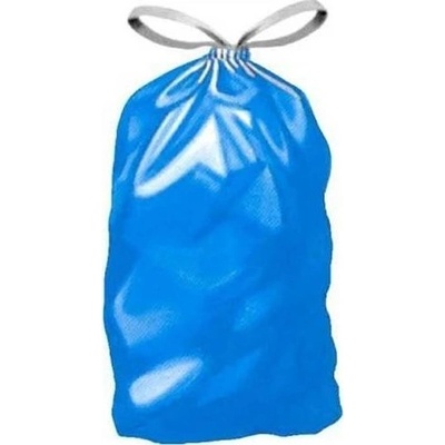 KRAMIX Pytle LDPE zatahovací 120 l 40 µm 10ks modré