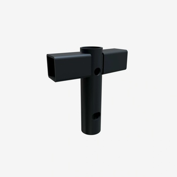 DOMYOS Náhradné spojenie v tvare T (stĺpik, noha, rám) na interiérovú trampolínu 140