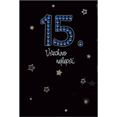 UNIPAP přání k narozeninám 15 CN-104 PRANI_V_C0018 165739