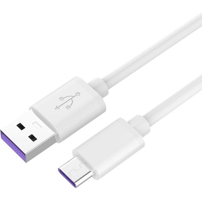 PremiumCord ku31cp2w USB 3.1 C/M - USB 2.0 A/M, Super fast charging 5A, 2m, bílý