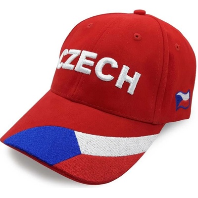 CZECHMANIA CZECH červená s vlajkou