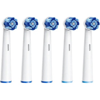 Bitvae Комплект накрайници за електрическа четка за зъби Bitvae R2, бели (BV R2 White 5PCS)