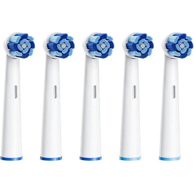 Bitvae Комплект накрайници за електрическа четка за зъби Bitvae R2, бели (BV R2 White 5PCS)