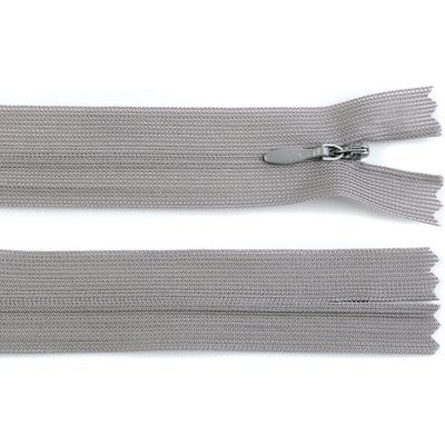Stoklasa Spirálový zip skrytý No 3 délka 60 cm dederon Balení: 1 ks, Varianta: 528 šedá perlová 528 šedá perlová