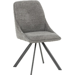 Carmen Трапезен стол london 2 - сив r 07 (3532370) - tierradesign