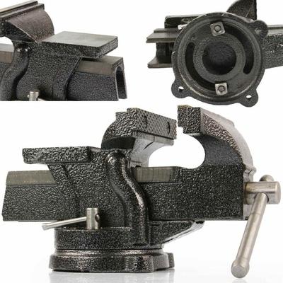 MAR-POL Svěrák otočný 100 mm s kovadlinou M36008