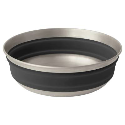Купа Sea to Summit Detour Stainless Steel Collapsible Bowl - Beluga Black - размер Large (532-2874-0112)