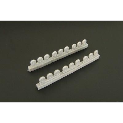Brengun Spitfire wheels set 3 types of tires and spokes resin set of wheels three types 1:144