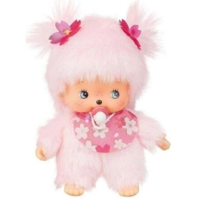 Monchhichi Бебичи момиче розово Sakura с биберон 15см
